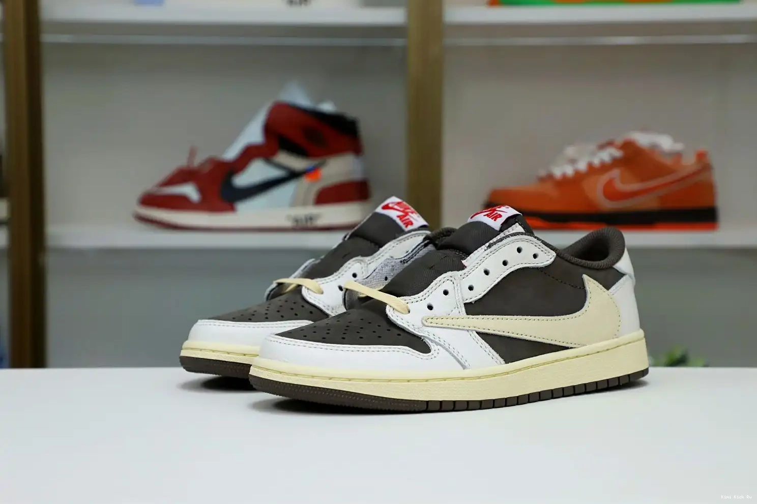OG LOW 1 SCOTT TRAVIS JORDAN X MOCHA Kimikick AIR REVERSE 0819